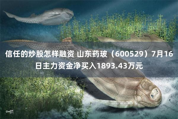 信任的炒股怎样融资 山东药玻（600529）7月16日主力资金净买入1893.43万元