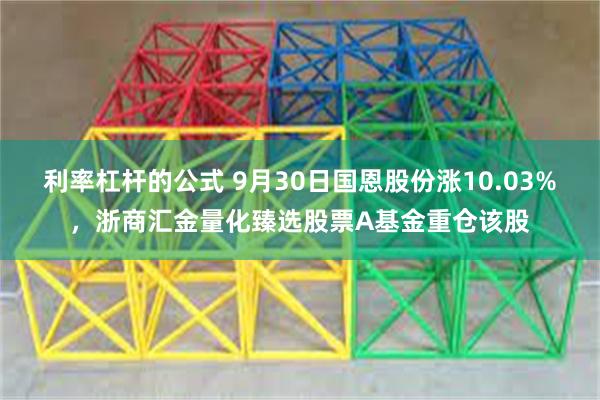 利率杠杆的公式 9月30日国恩股份涨10.03%，浙商汇金量化臻选股票A基金重仓该股