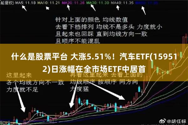 什么是股票平台 大涨5.51%！汽车ETF(159512)日涨幅在全市场ETF中居首