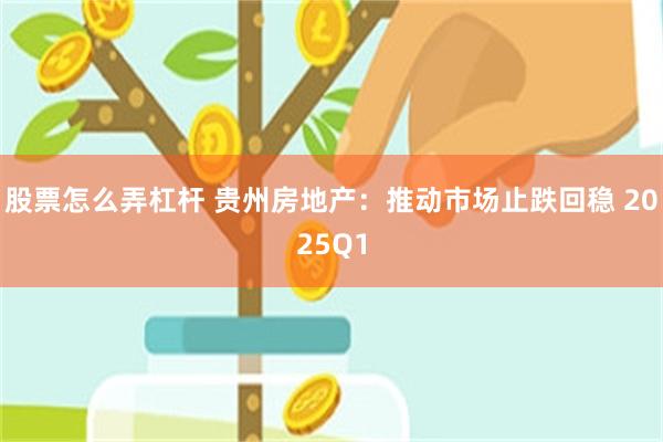 股票怎么弄杠杆 贵州房地产：推动市场止跌回稳 2025Q1